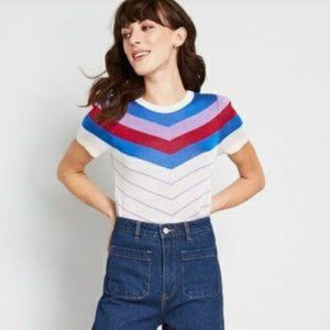 MODCLOTH NOSTALGIC BLISS SWEATER